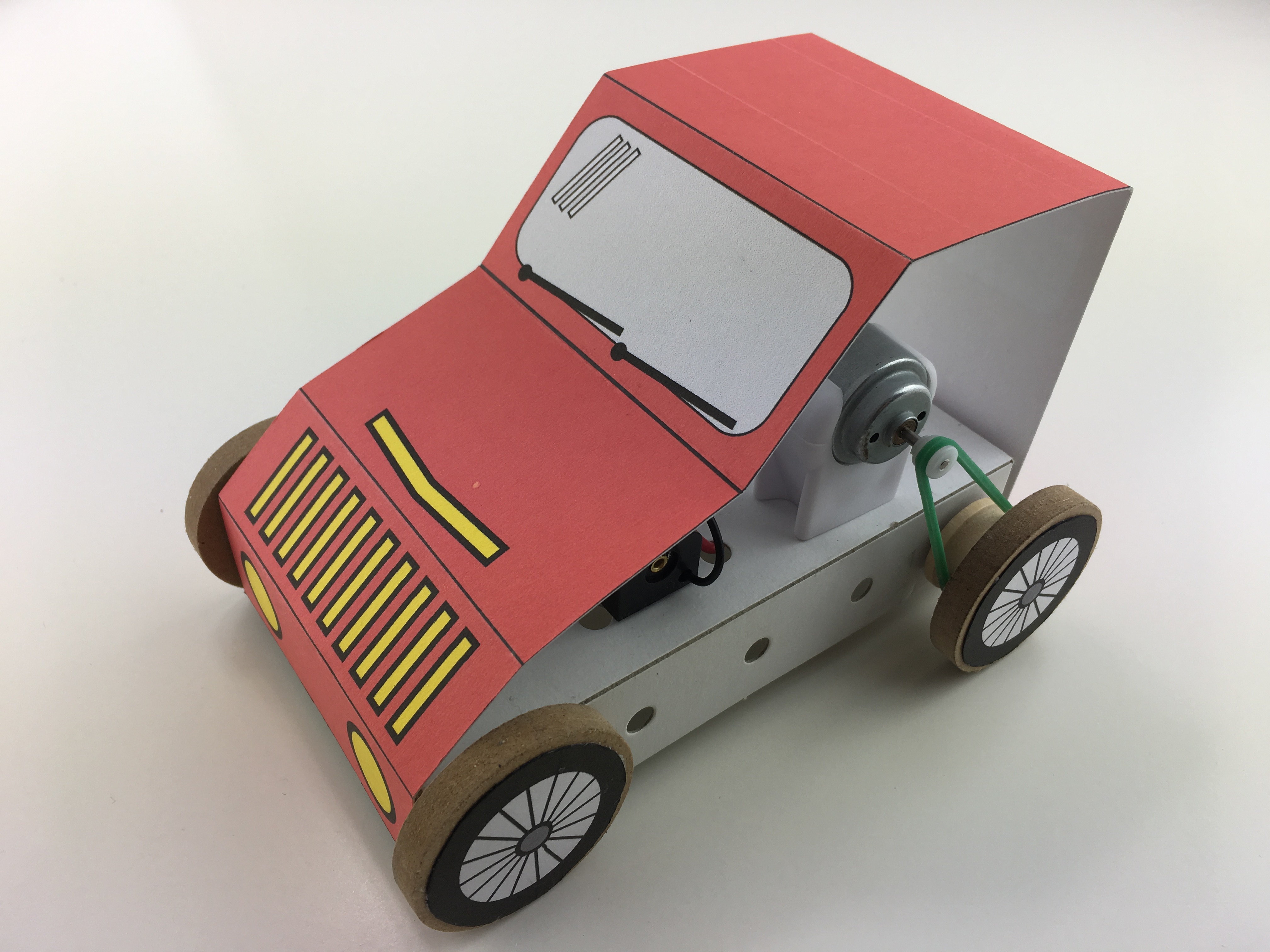 Electric Car Kit completed by Activate Education